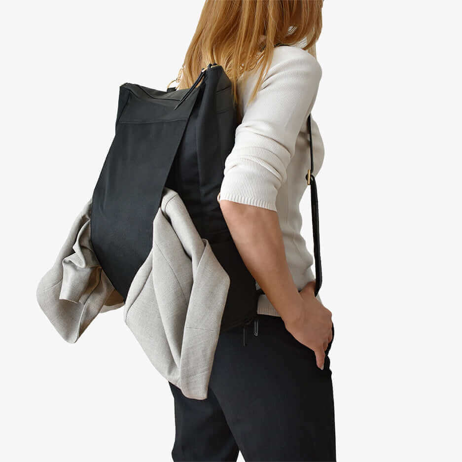 Rucksack DAKOTA 3 in 1 Convertible Backpack Purse, Black-14